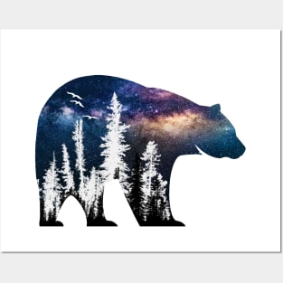 Brown Bear Animal Forest Wild Jungle Nature World Earth Posters and Art